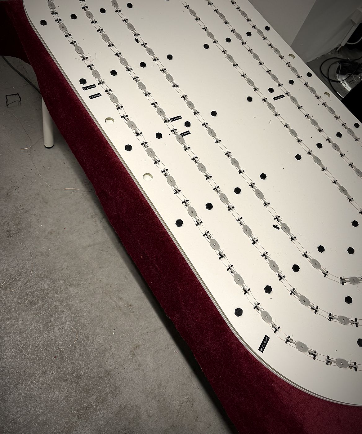 Table top, before install